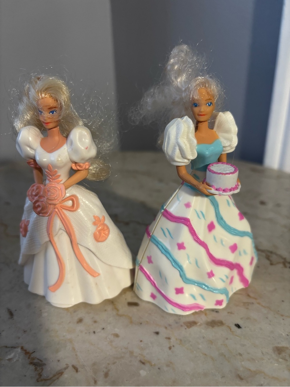 Barbie McDonald's Mini Princess Doll Set - White, Purple, Pink, Gold - Picture 3 of 6